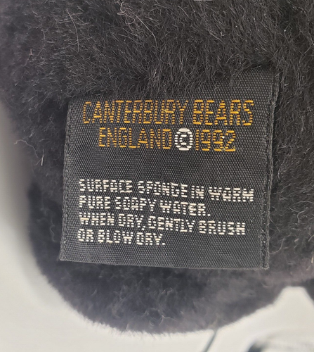 GUND Montague CANTERBURY BEARS Plush Teddy Bear 12” with Box 27 of 750 1992 VTG - Picture 10 of 18