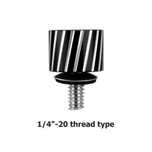Rear Fender Black Seat Bolt Screw Nut Base for Harley Electra Glide Road King - Picture 2 of 6