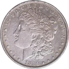 1880-O Morgan Silver Dollar - Large O ~ AU