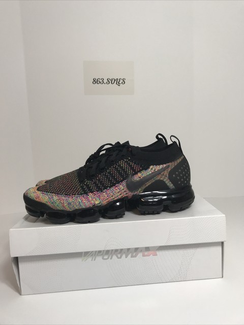 air vapormax flyknit 2018 running shoes black