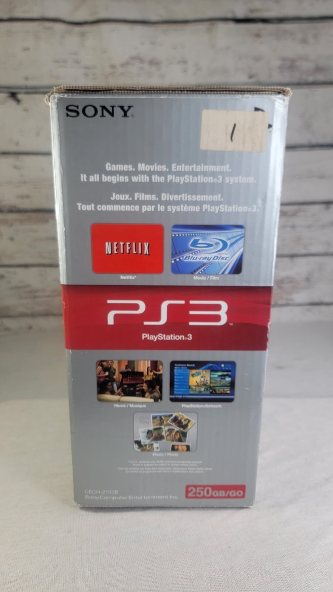 SONY PlayStation3 CECH-2000B　250GB PLAYSTATION 3 (250GB) PS3 sony Clear black CECH-2000 B japan