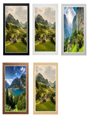 Posterrahmen Fotorahmen Bilderrahmen Holzrahmen viele Größen & Farben