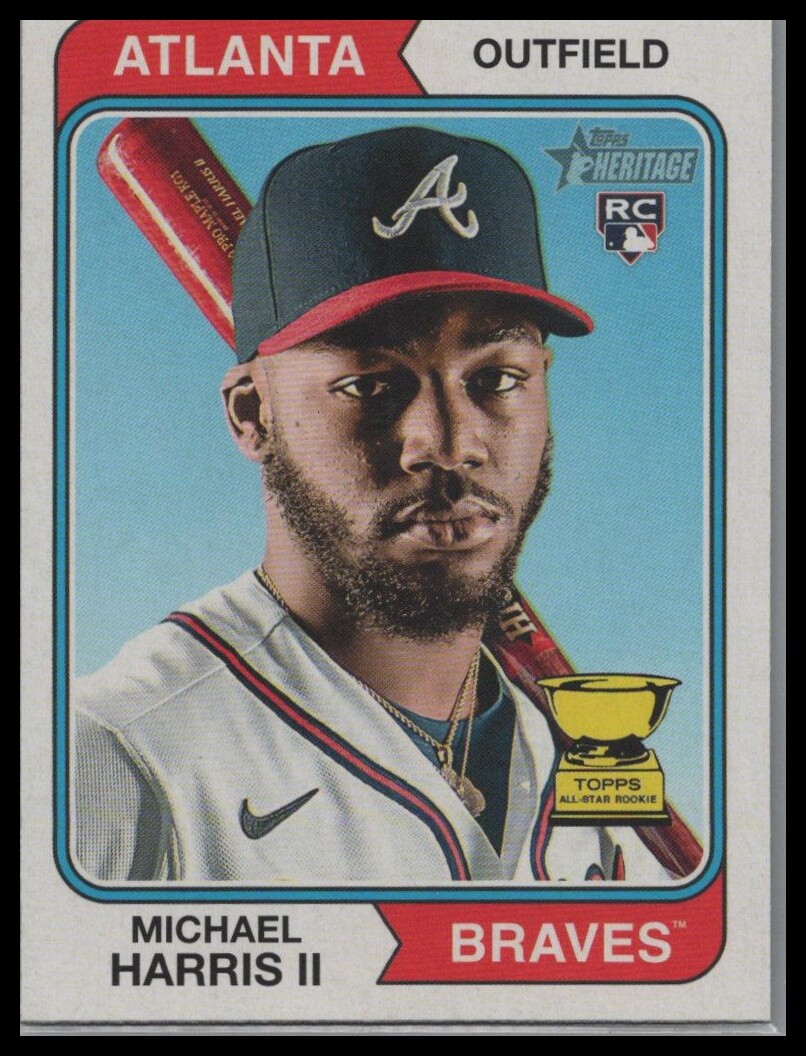 Michael Harris II - 2023 Topps Heritage *ROOKIE* Atlanta Braves #30