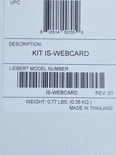 EMERSON LIEBERT INTELLISLOT KIT IS-WEBCARD 416791G