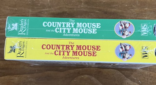 2 Country Mouse And City Mouse DVD Adventures Readers Digest Sealed - Picture 3 of 3