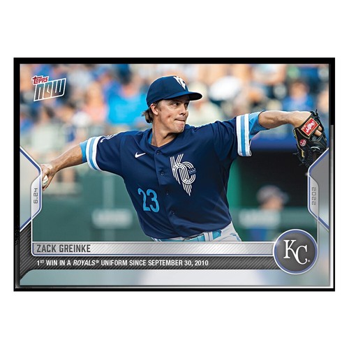 2022 Topps Now 405 Zack Greinke