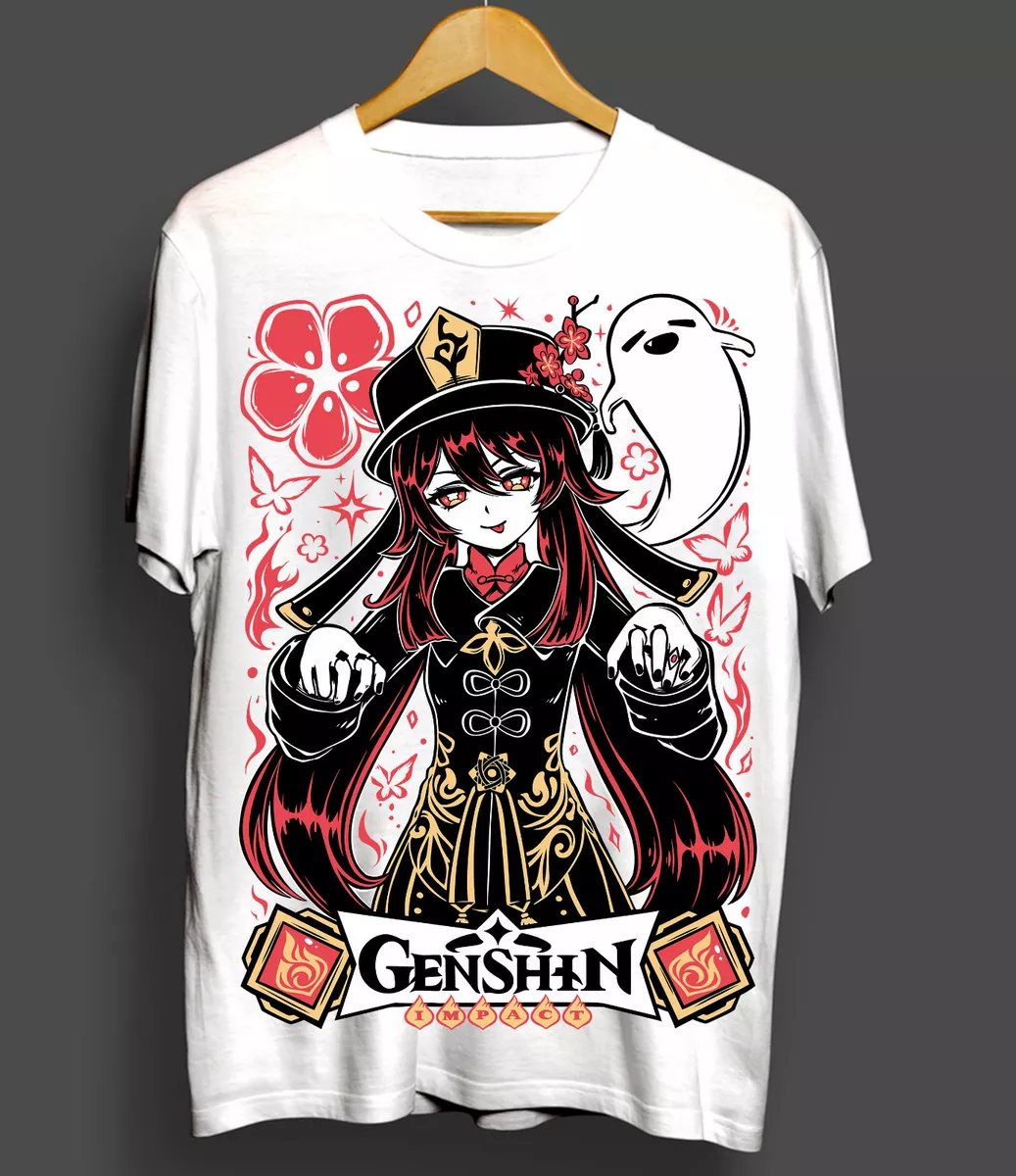 Genshin Impact Hu Tao T-Shirt – Anime Zakka