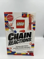 New LEGO Chain Reactions: Design & Build Amazing Moving Machines includes Legos
