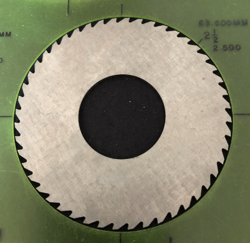 ITI 2-1/2 x 0.0500 x 1 40T Solid Carbide Slitting Slotting Saw !