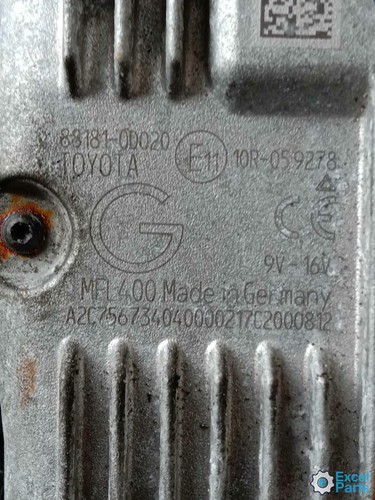 For TOYOTA YARIS MK3 2017-2019 COLLISION SENSOR 881810D020 CVT 1.5 2NRFKE#790056 - Picture 6 of 6