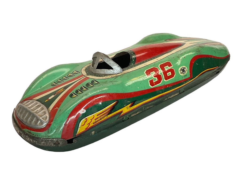 MODERN TOYS SONIC RACE CAR No 36 MADE IN JAPAN ♤