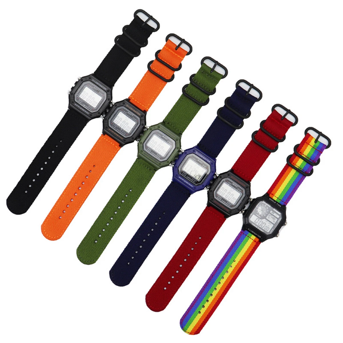 Nylon Strap Watch (Model 215)