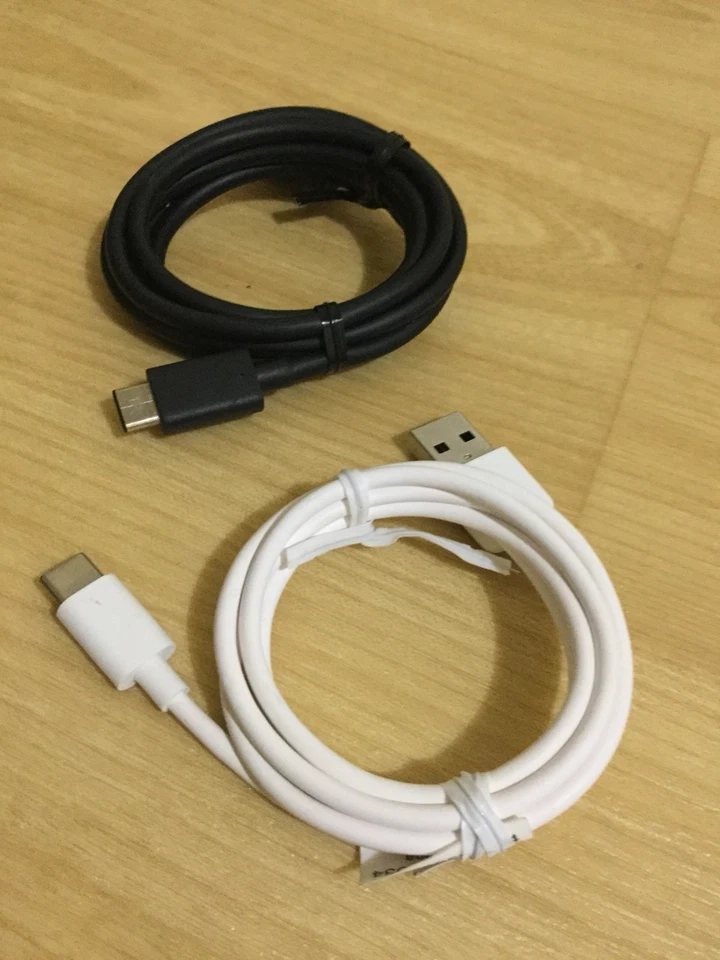2 X Nuevo Original Original Original Samsung Galaxy S8 Plus LG, ZTE OEM USB C Cable Cargador Foto 4 de 4