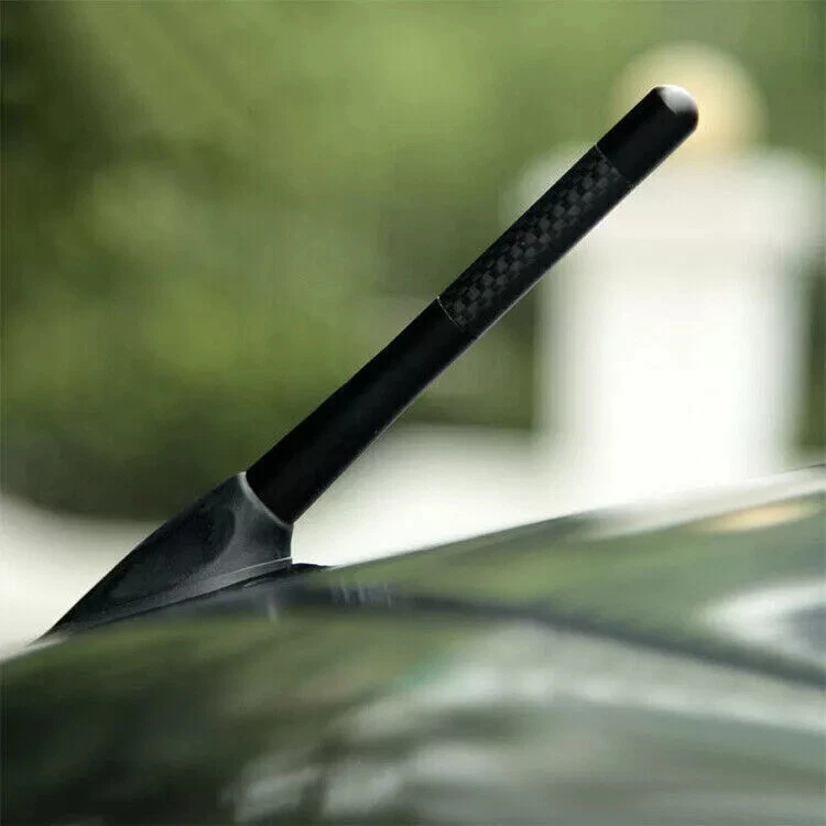 4.7" Black Short Radio Mast Aerial Antenna W/Screws For Mitsubishi Mirage G4 - Image 4 of 4