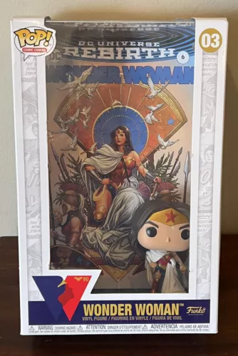 Funko Pop! Comic Book Cover with case: DC Comics - Wonder Woman #03 NEW
