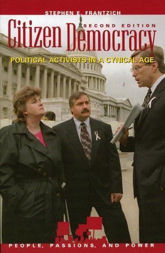 Excellent, Citizen Democracy: Political Activists in a Cynical Age (People, Pass - Imagen 1 de 1