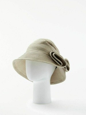 Floral Twist Cloche Hat 