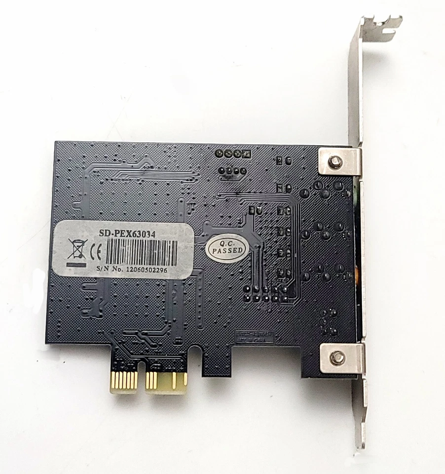 SYBA SD-PEX63034 24 Bit 48 kHz Surround  Sound Digital Analog Audio Card 7.1 Chs - Image 3 of 4