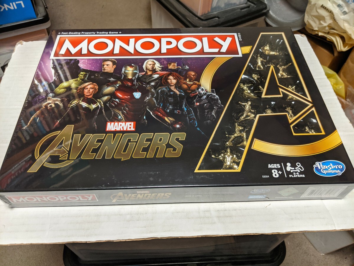 Monopoly: Avengers Endgame Special Edition Board Game NEW