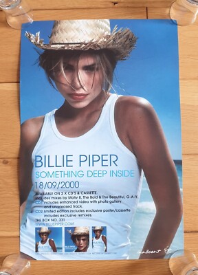 Billie Piper Something Deep Inside Promotional Poster Ultra Rare