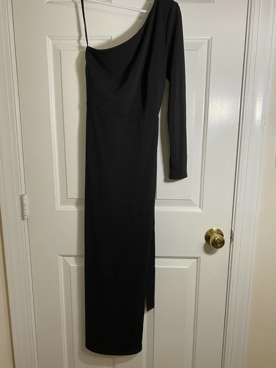 Womens petite black clearance dress