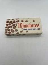 Vtg 1967 Miniatures For Emergencies Delsey Toilet Paper Novelty H Fishlove & Co.