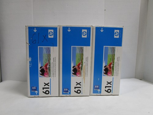 HP 61X C8061X High Volume LASERJET Czarny toner Kaseta Nowy zapieczętowany ZOBACZ ZDJĘCIA - Zdjęcie 5 z 7