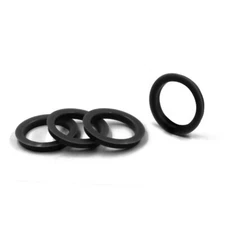 Set of 4 Hub Centric Ring 73Mm OD to 56.1Mm Hub ID, Black Polycarbonate (Wheel H
