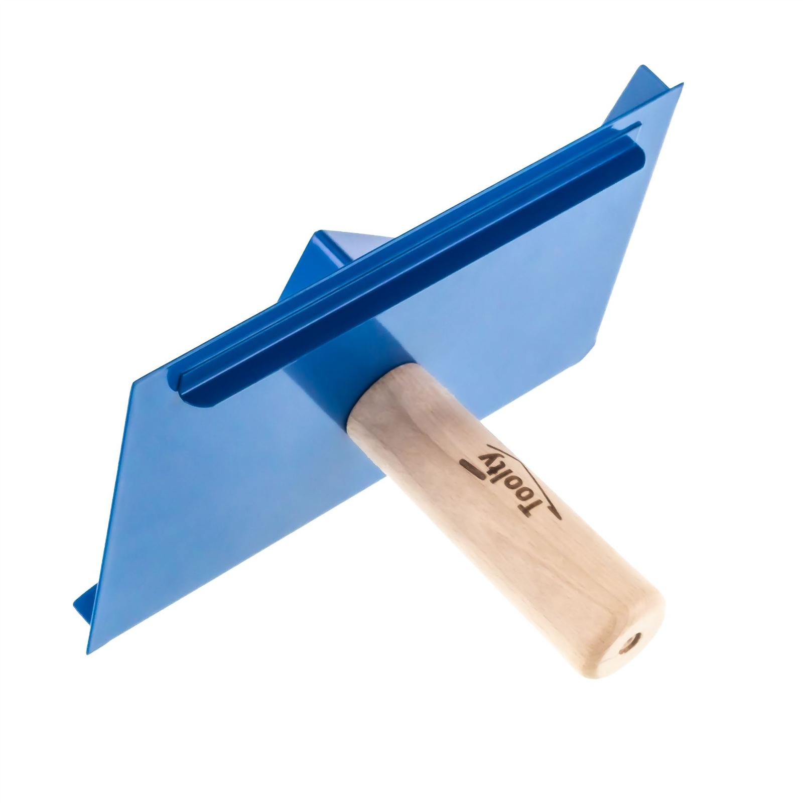 Mortar Holder Stainless Steel Masonry Work Wooden Handle Powder Coated Toolty - Image 2