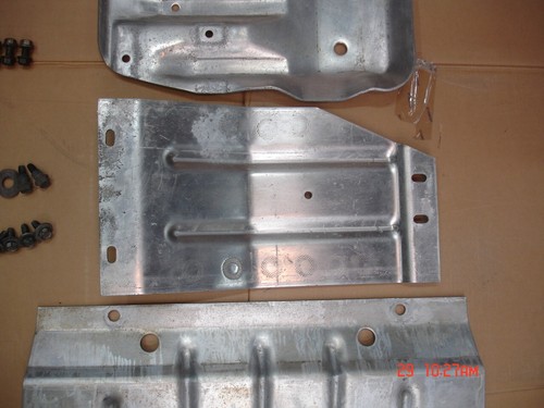 1988-1994 GMC Chevy C/K Truck, Suburban OEM 4WD ALUMINUM SKID PLATE SET - Picture 3 of 13