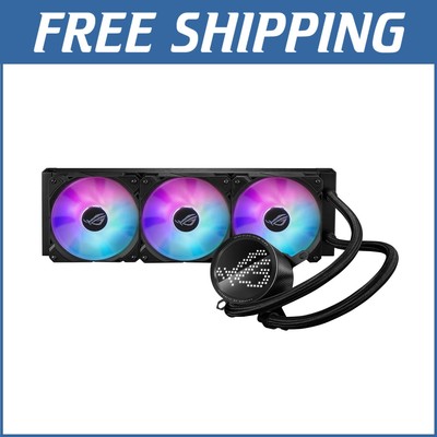 High-Performance 360mm AIO Liquid Cooler with ARGB Fans and 8th Gen Asetek Tech