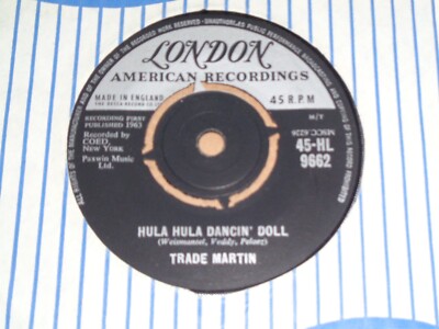 Trade Martin - Hula-Hula Dancin' Doll - London 45