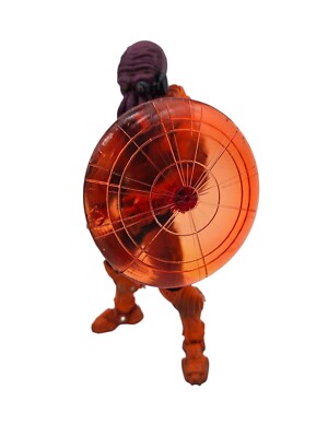 Custom 3d Red Cosmic Energy Shield For Cosmic Legions 1/12 Scale Figure