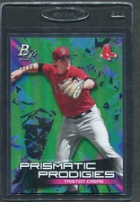 2019 Bowman Platinum Prismatic Prodigies GREEN Triston Casas #PPP-6 /99