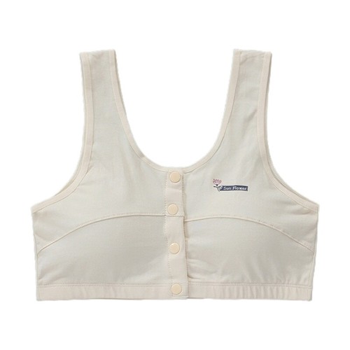 Lovely Puberty Bra Kids Developmental Adolescent Girls Underwear Bras Vest - Picture 11 of 12