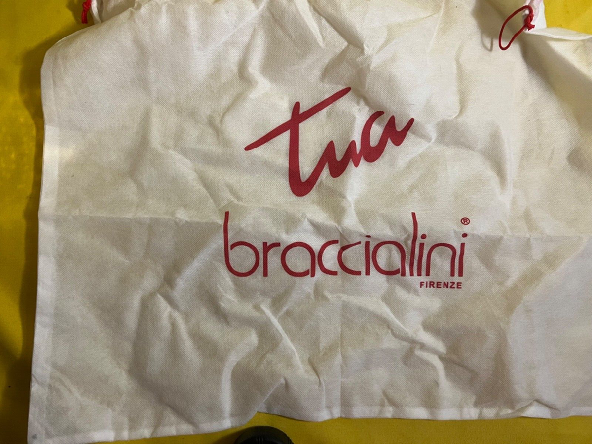 VINTAGE ITALIAN BAG TUA BRACCIALINI GOLD TWEETY LOONEY TOONS