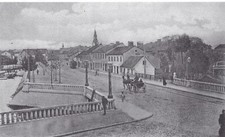 Tilsit/ Sowjetsk- Die Schleusenbrücke  (Ostpreußen) 1938
