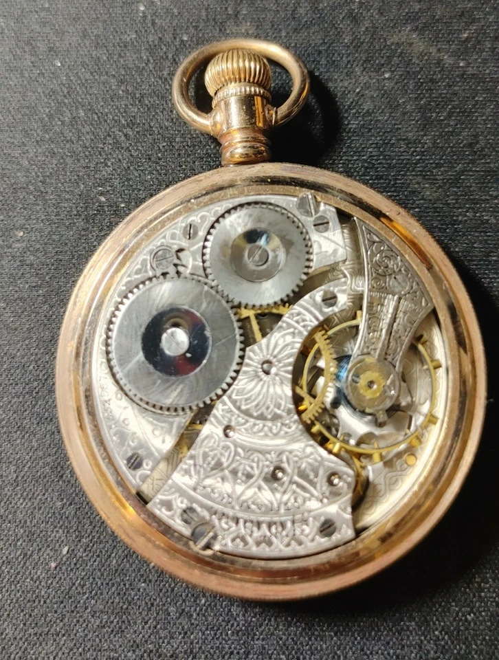 Waltham Grade 610 Model 1899 18s 7j Model 1899 Pocket Watch - Image 4 of 4