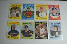 2008 Topps Heritage Green and Black Back SP Lot - Baseball - Complete Your Set