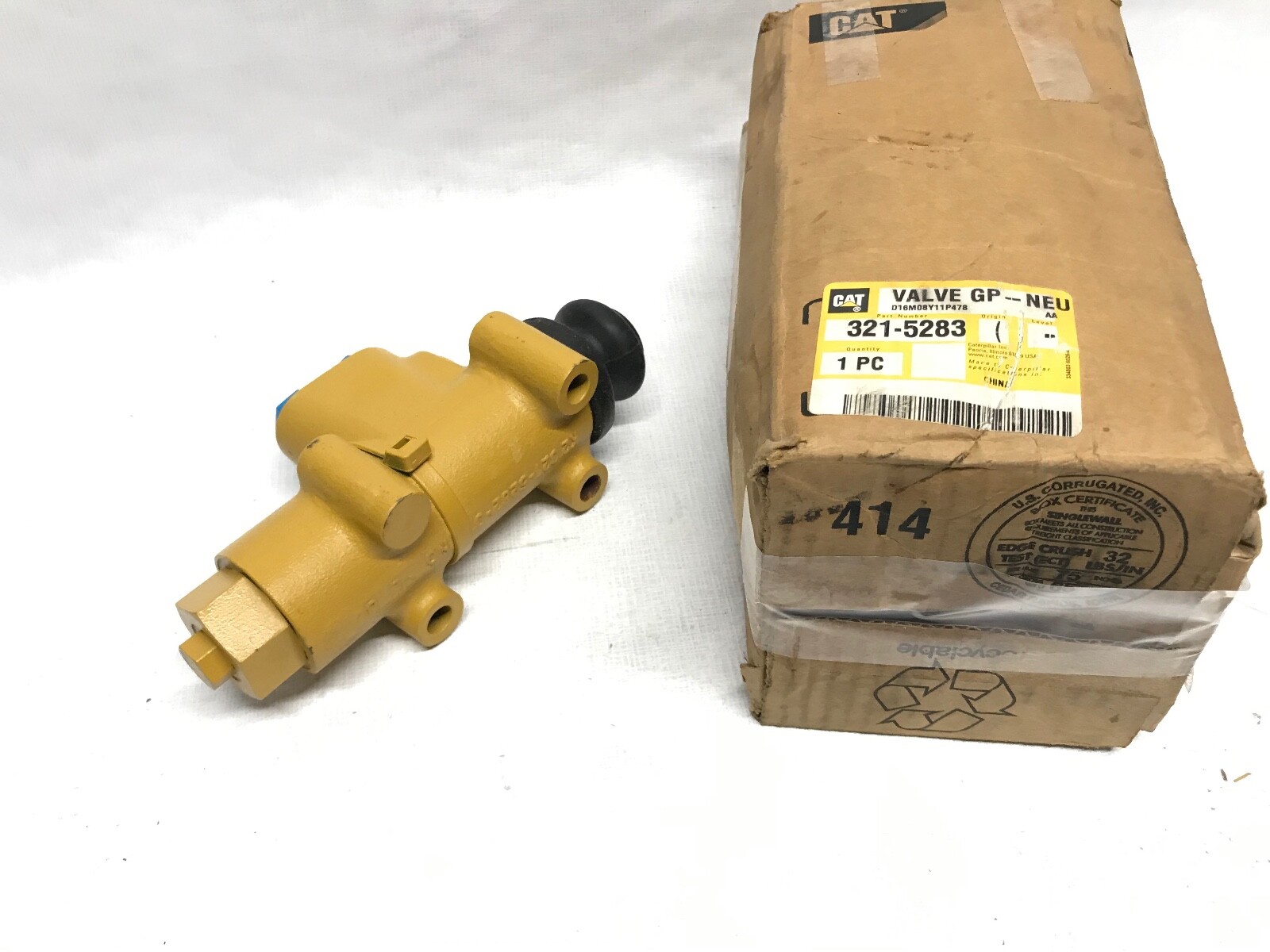 GENUINE Caterpillar CAT 321-5283 VALVE GP-STEERING NEUTRALIZER | eBay