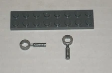 LEGO NEW Flat Silver Closed-End Wrench Hand Tools (2x) 6103444 Brick 11402