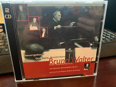 Bruno Walter: Mahler Symphony No. 4 in G (CD, 2 Discs, Music & Arts) #0920SX