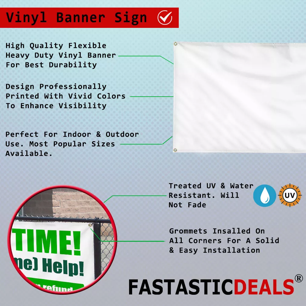 Vinyl Banner Multiple Sizes Opening Soon! Promotion Business Business  Outdoor Weatherproof Industrial Yard Signs Red 4 Grommets 24x48Inches