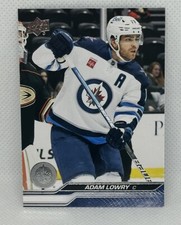 Adam Lowry 2023-24 Upper Deck Series 1 #195 Winnipeg Jets