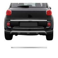 Rear Trunk Molding Trim For Fiat 500l 2014-2020 Stainless Steel Silver 1pc