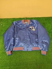 Vintage NEW YORK GIANTS CHALK LINE Satin 80s Jacket - SIZE XL BFEB-04-017