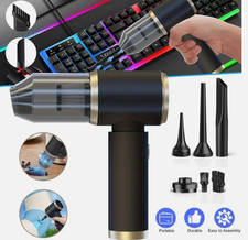 Mini Portable Cordless Handheld Air Blower  Vacuum Cleaner 9 In 1 for Home/Car