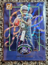 2025 Panini Donruss - JALEN MILROE No. 16 - Rated Rookie Retro Blue Velocity 🔥