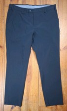 Stromberg Men's W32,L31 Stormtech Water Resistant Golf Trousers. Black.