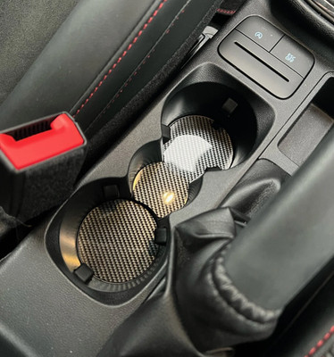 Proform Mk2/2.5 Puma Getränkehalter Einsatz Set - Kunststoff in Kohlefaseroptik
